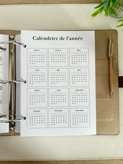 Mon planner pour profiter pleinement de ma vie - Non daté