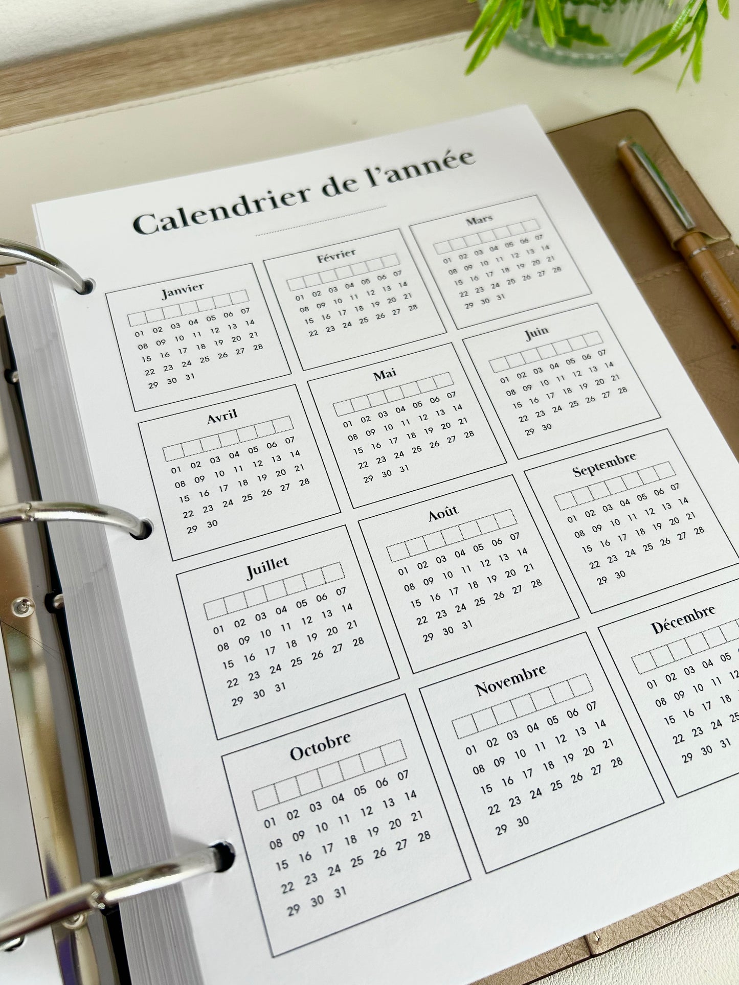 Mon planner pour profiter pleinement de ma vie - Non daté