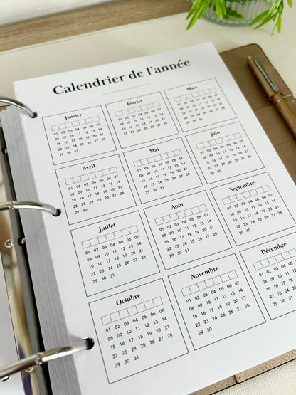 Mon planner pour profiter pleinement de ma vie - Non daté