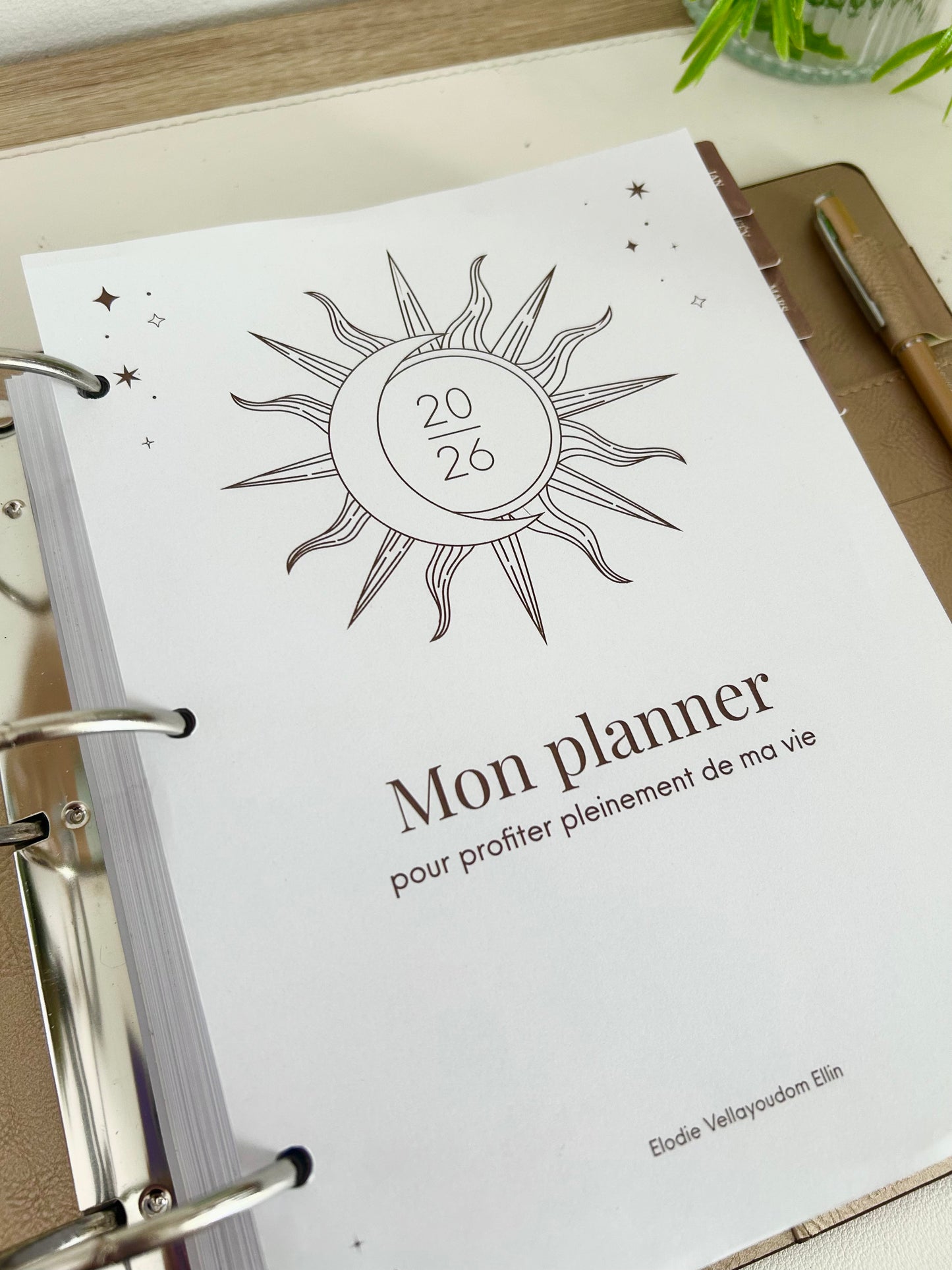 Mon planner pour profiter pleinement de ma vie 2026
